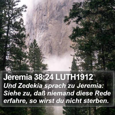 Jeremia 38:24 LUTH1912 Bible Verse Image