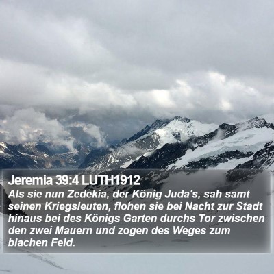 Jeremia 39:4 LUTH1912 Bible Verse Image