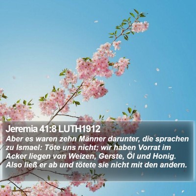 Jeremia 41:8 LUTH1912 Bible Verse Image