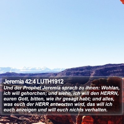 Jeremia 42:4 LUTH1912 Bible Verse Image