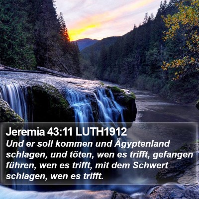 Jeremia 43:11 LUTH1912 Bible Verse Image