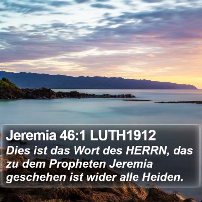 Jeremia 46:1 LUTH1912 Bible Verse Image