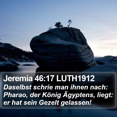 Jeremia 46:17 LUTH1912 Bible Verse Image