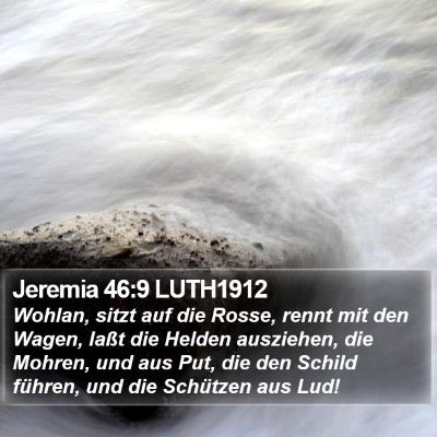 Jeremia 46:9 LUTH1912 Bible Verse Image