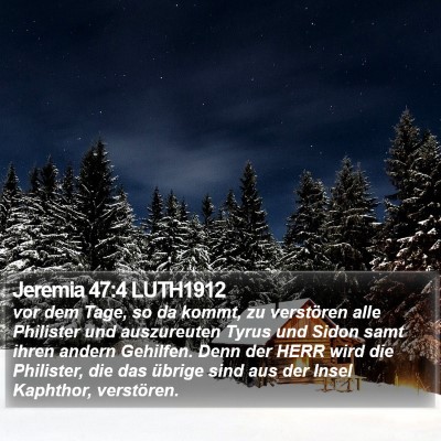 Jeremia 47:4 LUTH1912 Bible Verse Image