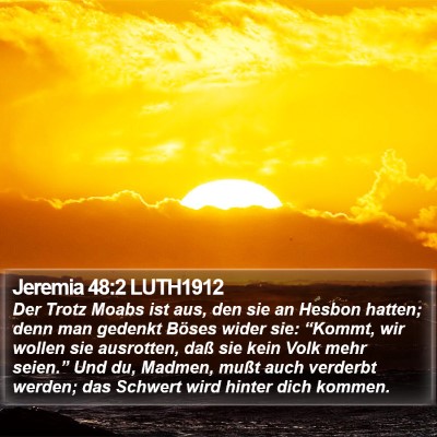Jeremia 48:2 LUTH1912 Bible Verse Image