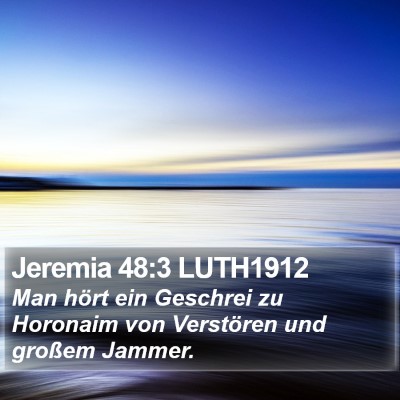 Jeremia 48:3 LUTH1912 Bible Verse Image