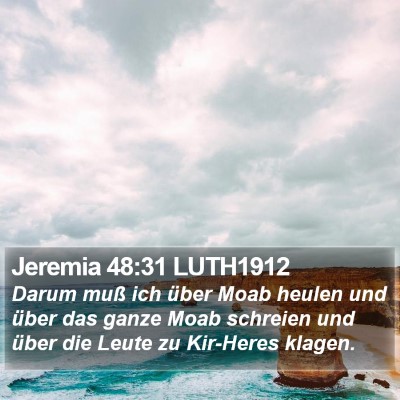 Jeremia 48:31 LUTH1912 Bible Verse Image