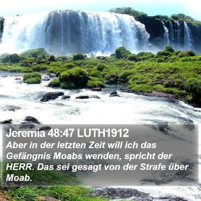 Jeremia 48:47 LUTH1912 Bible Verse Image