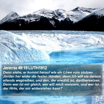 Jeremia 49:19 LUTH1912 Bible Verse Image
