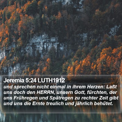 Jeremia 5:24 LUTH1912 Bible Verse Image