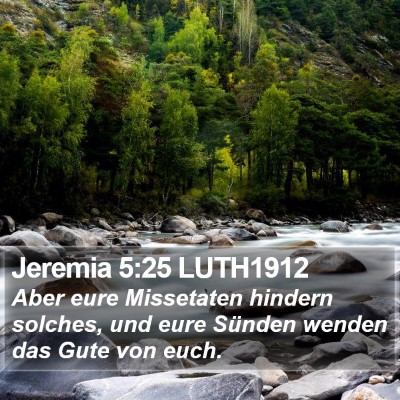 Jeremia 5:25 LUTH1912 Bible Verse Image