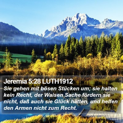 Jeremia 5:28 LUTH1912 Bible Verse Image