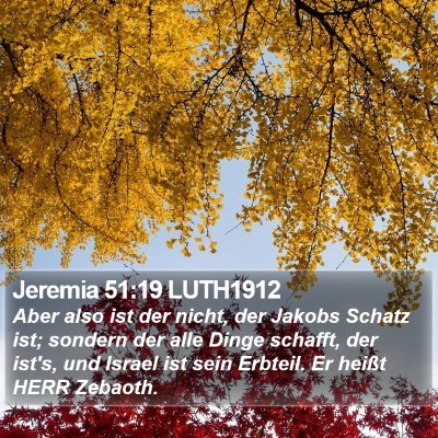 Jeremia 51:19 LUTH1912 Bible Verse Image