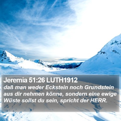 Jeremia 51:26 LUTH1912 Bible Verse Image