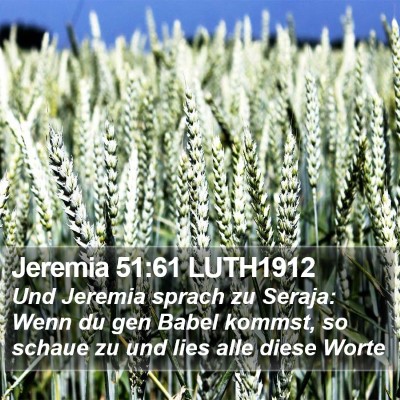Jeremia 51:61 LUTH1912 Bible Verse Image