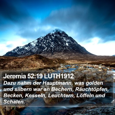 Jeremia 52:19 LUTH1912 Bible Verse Image