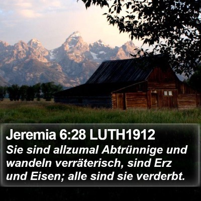 Jeremia 6:28 LUTH1912 Bible Verse Image