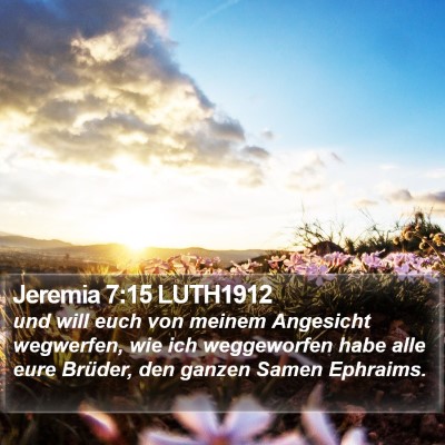 Jeremia 7:15 LUTH1912 Bible Verse Image