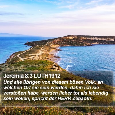 Jeremia 8:3 LUTH1912 Bible Verse Image