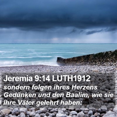 Jeremia 9:14 LUTH1912 Bible Verse Image
