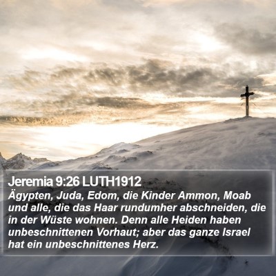 Jeremia 9:26 LUTH1912 Bible Verse Image