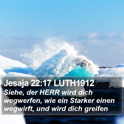 Jesaja 22:17 LUTH1912 Bible Verse Image