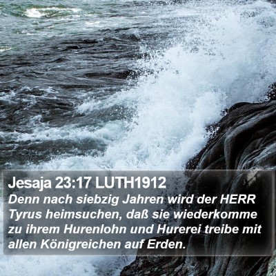Jesaja 23:17 LUTH1912 Bible Verse Image