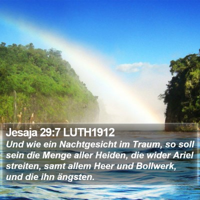 Jesaja 29:7 LUTH1912 Bible Verse Image