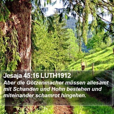 Jesaja 45:16 LUTH1912 Bible Verse Image