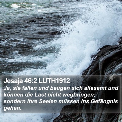 Jesaja 46:2 LUTH1912 Bible Verse Image