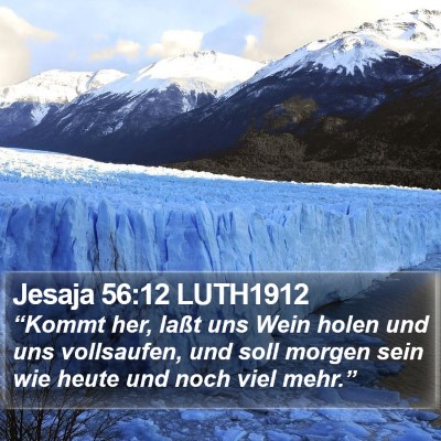 Jesaja 56:12 LUTH1912 Bible Verse Image