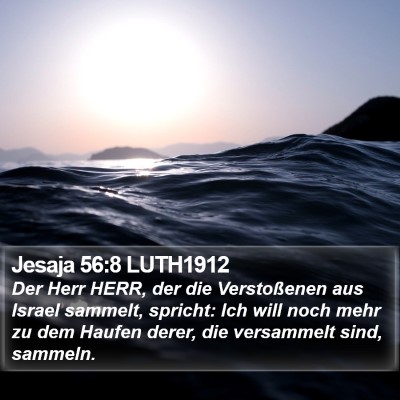 Jesaja 56:8 LUTH1912 Bible Verse Image