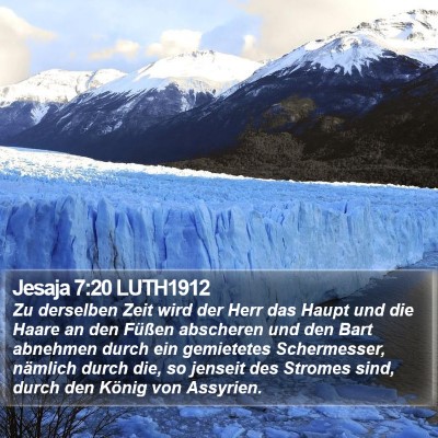 Jesaja 7:20 LUTH1912 Bible Verse Image