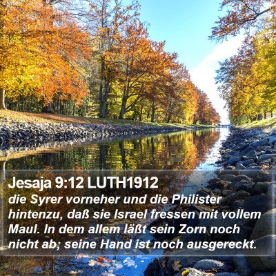 Jesaja 9:12 LUTH1912 Bible Verse Image