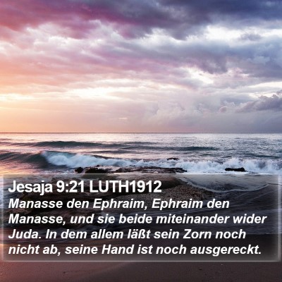 Jesaja 9:21 LUTH1912 Bible Verse Image