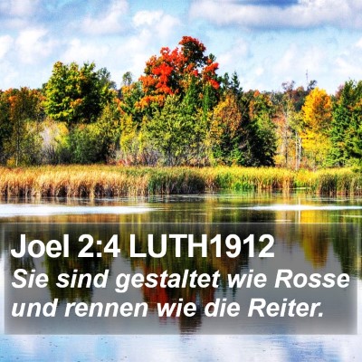 Joel 2:4 LUTH1912 Bible Verse Image