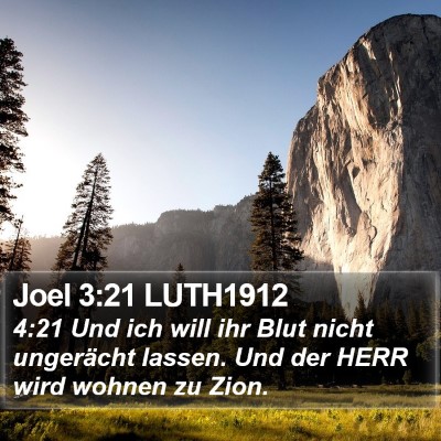 Joel 3:21 LUTH1912 Bible Verse Image