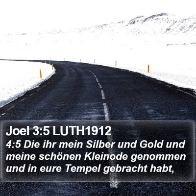 Joel 3:5 LUTH1912 Bible Verse Image
