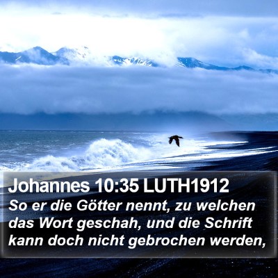 Johannes 10:35 LUTH1912 Bible Verse Image