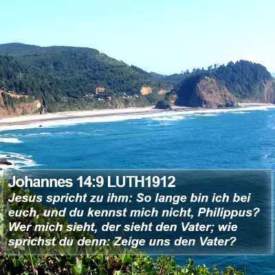 Johannes 14:9 LUTH1912 Bible Verse Image