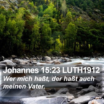 Johannes 15:23 LUTH1912 Bible Verse Image