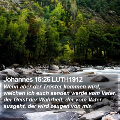 Johannes 15:26 LUTH1912 Bible Verse Image