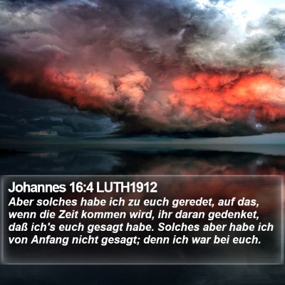 Johannes 16:4 LUTH1912 Bible Verse Image