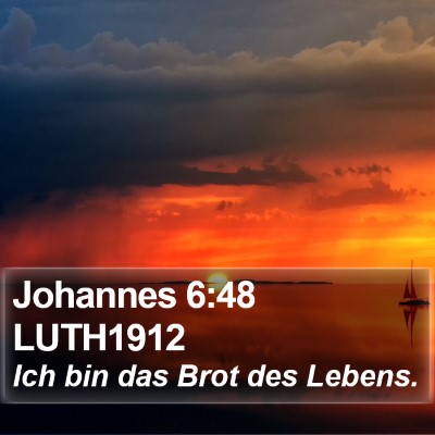 Johannes 6:48 LUTH1912 Bible Verse Image