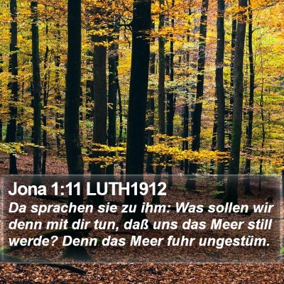 Jona 1:11 LUTH1912 Bible Verse Image