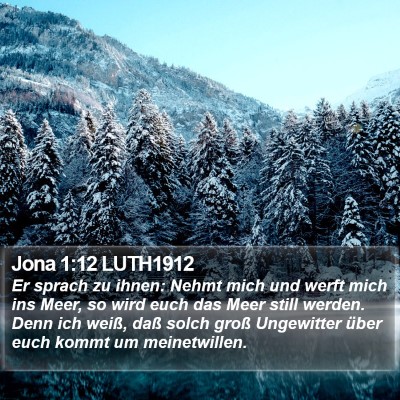 Jona 1:12 LUTH1912 Bible Verse Image