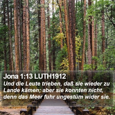 Jona 1:13 LUTH1912 Bible Verse Image