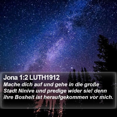 Jona 1:2 LUTH1912 Bible Verse Image