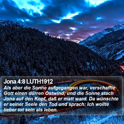 Jona 4:8 LUTH1912 Bible Verse Image